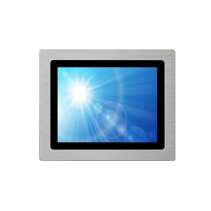 8 inch High Bright Flat Bezel Panel Mount Panel PC